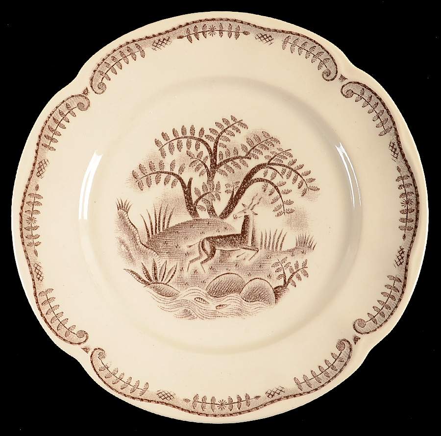 Tibet Dessert/Pie Plate by Gefle-1