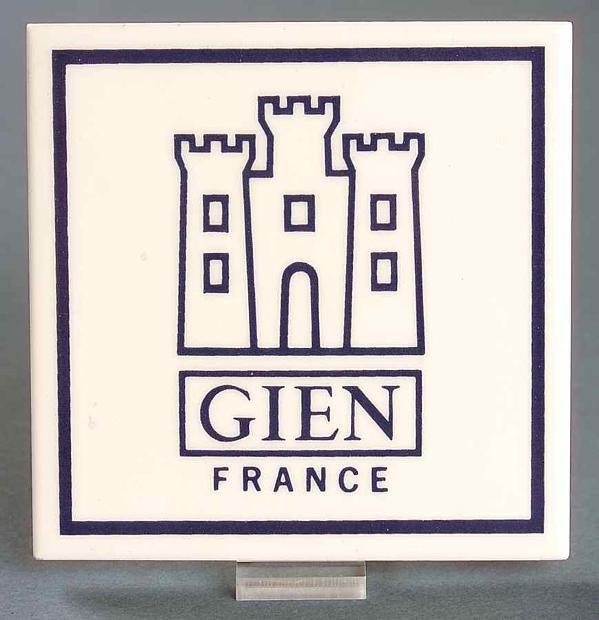 Advertising Signs Tile Sign 1 by Faiencerie De Gien-1