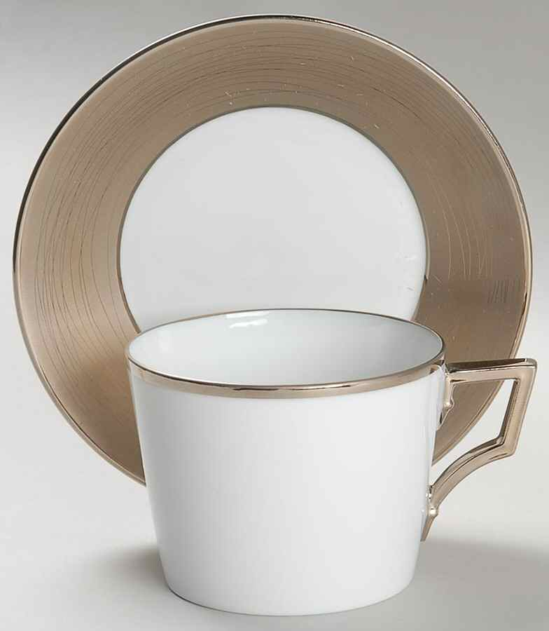 Planet Flat Cup & Saucer Set by Ginori 1735-1