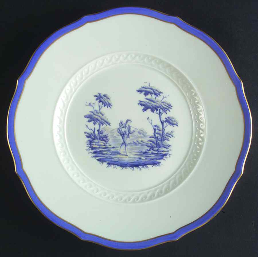 Pastorale Dinner Plate by Ginori 1735-1
