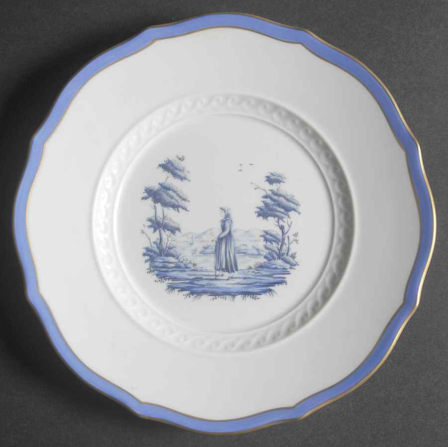 Pastorale Salad Plate by Ginori 1735-1