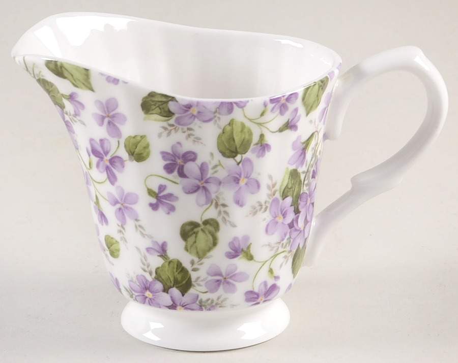Violet Creamer by Gracie Bone China-1