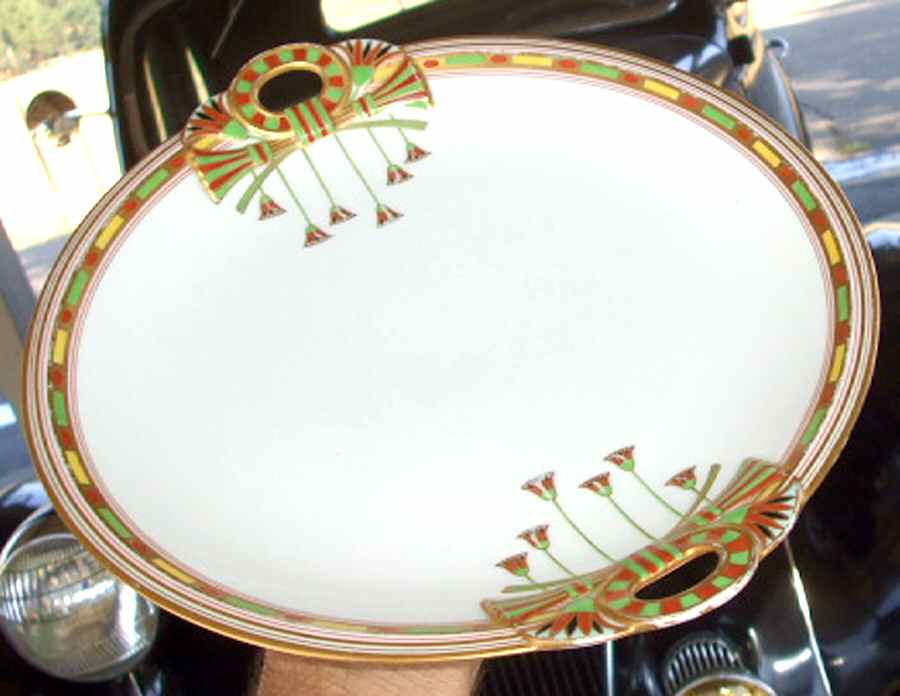 0524 Handled Cake Plate by Ginori 1735-1
