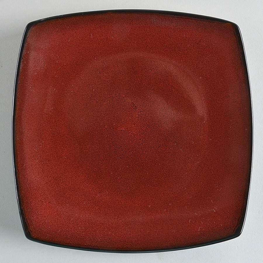 Claret Red Salad Plate by Gibson Designs-1