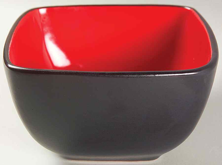 Claret Red Soup/Cereal Bowl by Gibson Designs-1