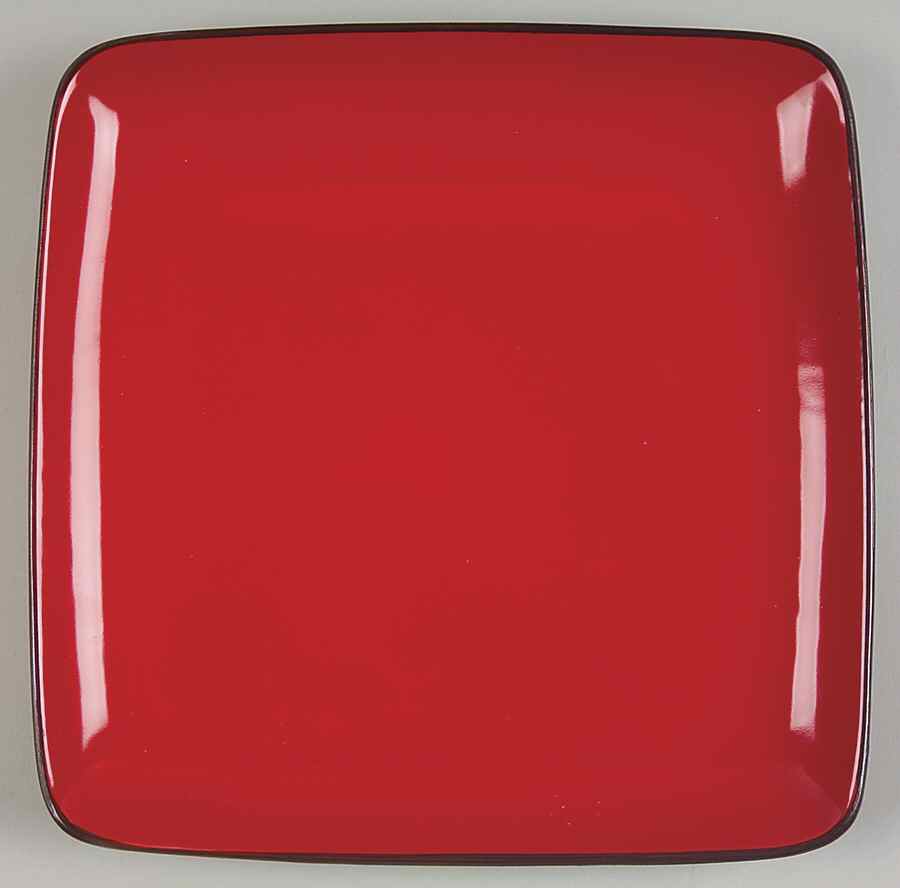 Claret Red Dinner Plate by Gibson Designs-1