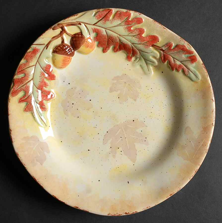 Simply Nature Salad Plate by Gibson Designs-1