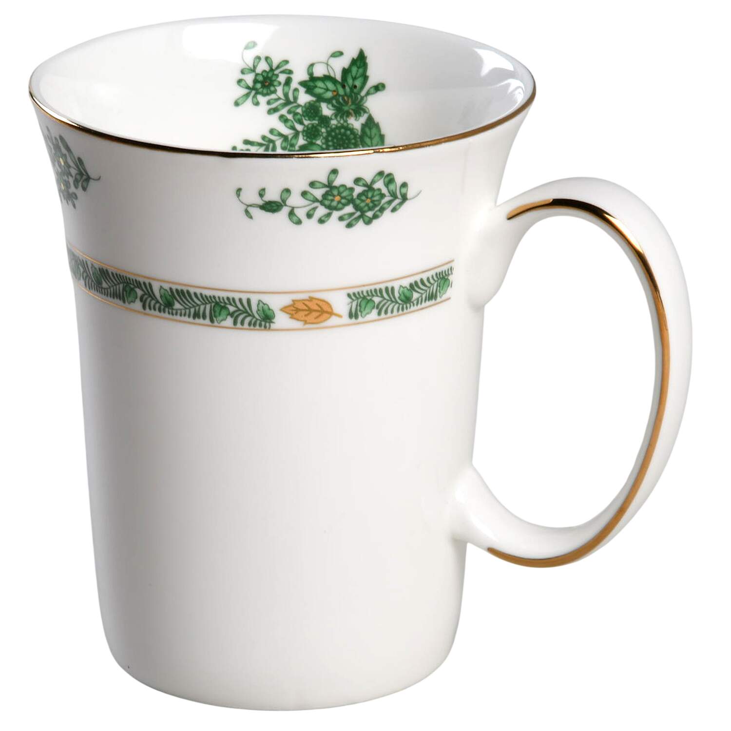 Green Gracie Mug by Gracie Bone China-1