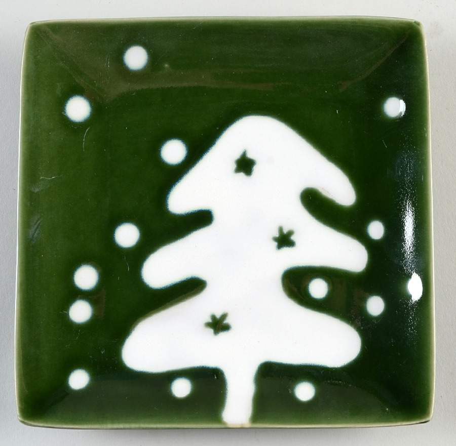 Holiday Delights Square Salad Plate by Gourmet Expressions-1