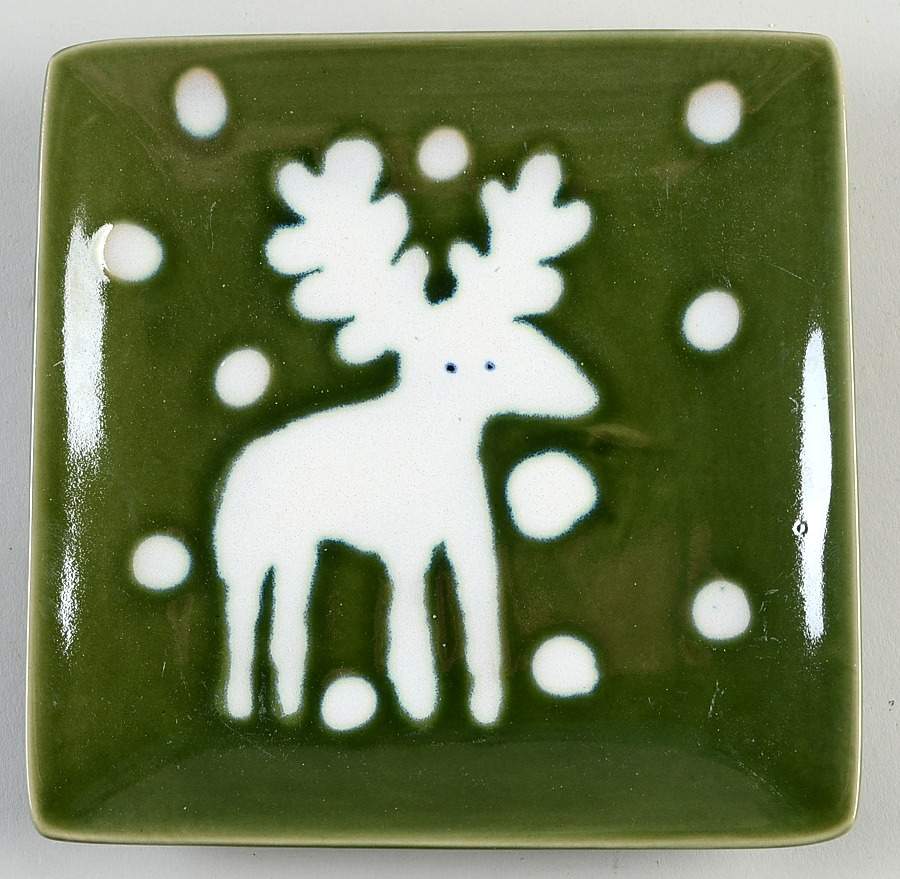 Holiday Delights Square Salad Plate by Gourmet Expressions-1
