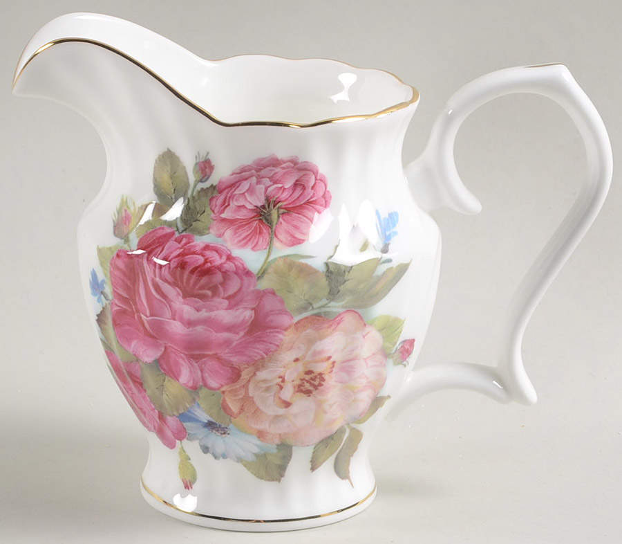 Sandra's Rose Creamer by Gracie Bone China-1