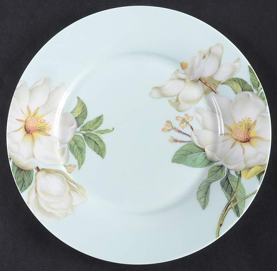 Magnolia Salad/Dessert Plate by Gracie Bone China-1
