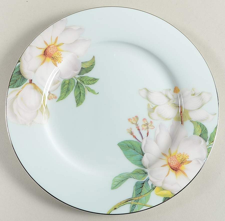 Magnolia Salad/Dessert Plate by Gracie Bone China-1