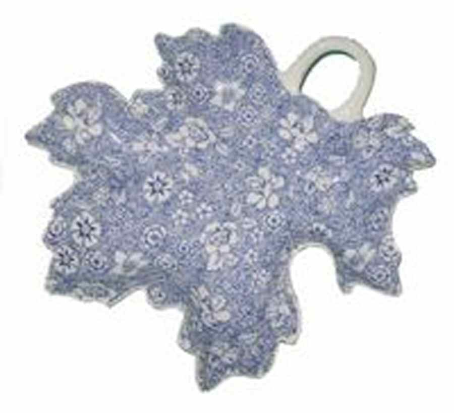 Blue Dynasty 11" Leaf Dish by Godinger-1