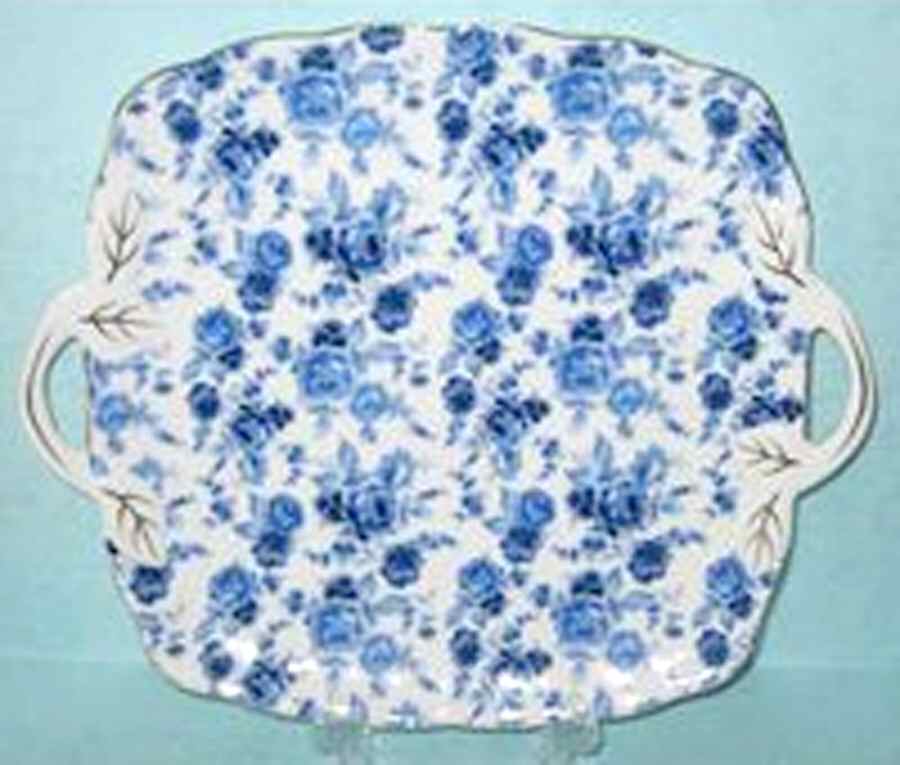 Chintz Alicia Square Handled Cake Plate by Godinger-1