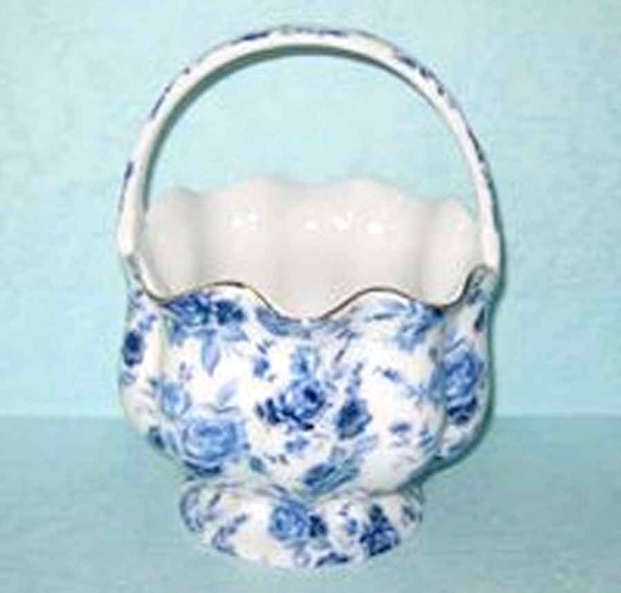 Chintz Alicia 6" Handled Basket by Godinger-1