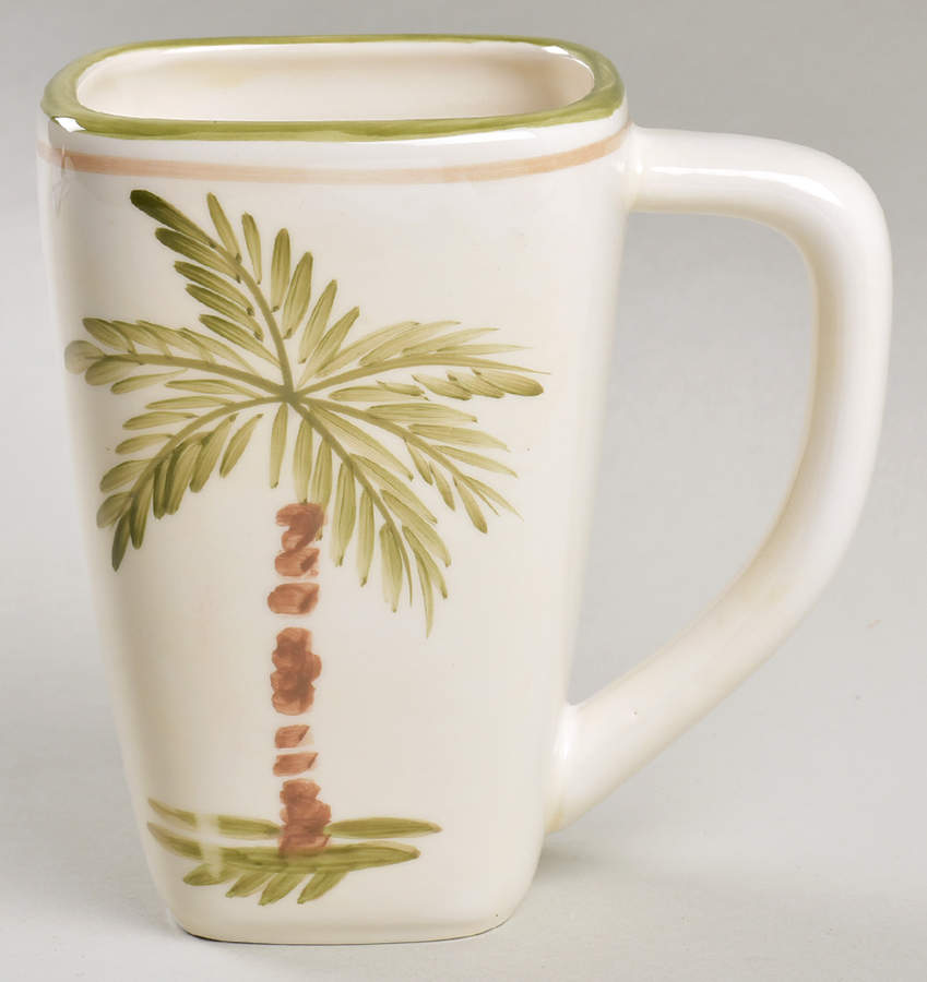 Palm Court Square Mug by Gibson Designs-1