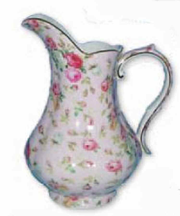 Chintz Pink Pitcher by Godinger-1