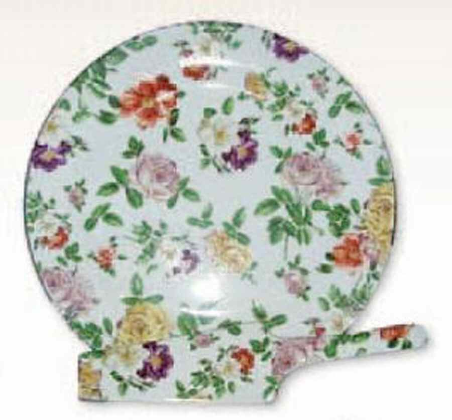 Chintz White Cake Plate and Server (Boxed Set) by Godinger-1