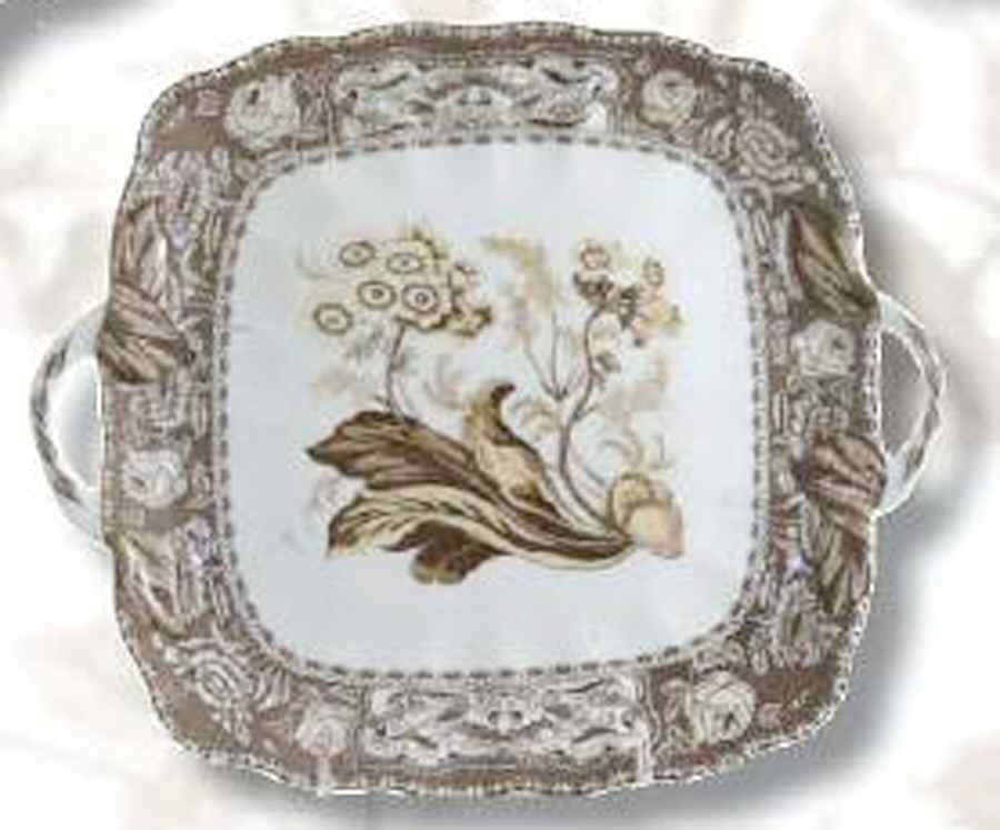 Ellana Square Handled Cake Plate by Godinger-1