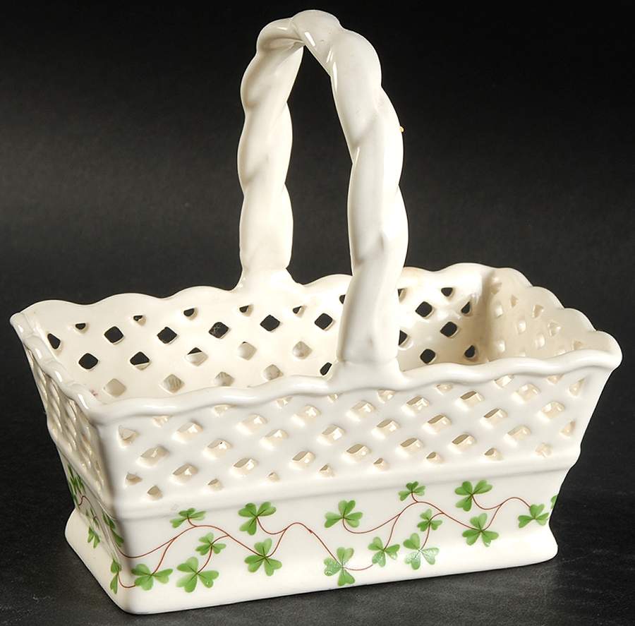 Shannon Medium Open Weave Basket by Godinger-1