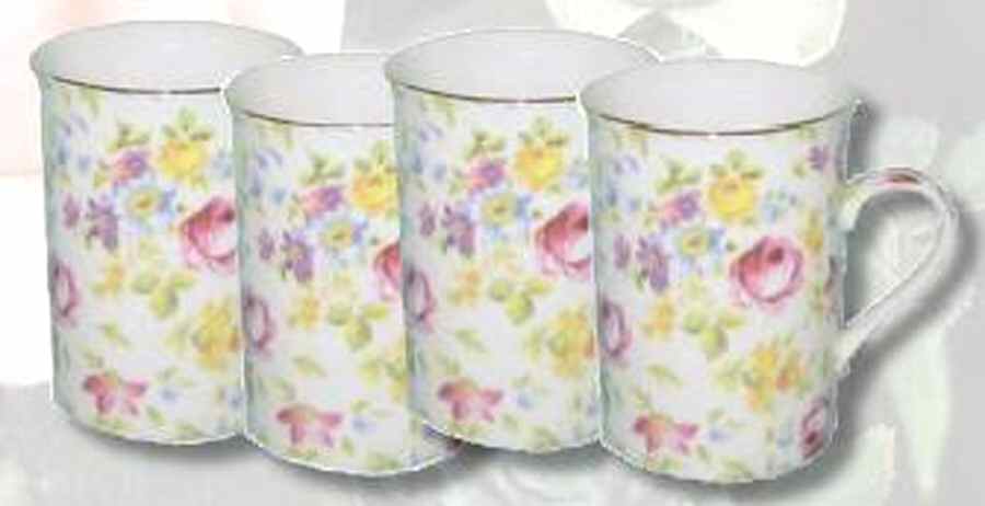 Tea Rose Mug by Godinger-1