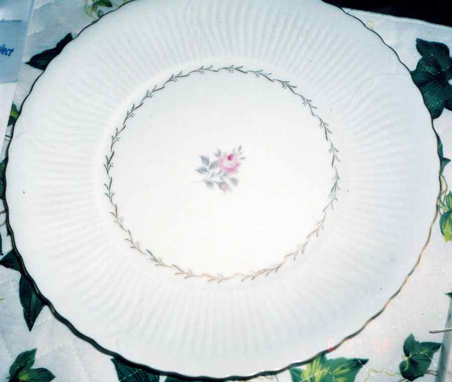 Royal Lace Dinner Plate by Gold China-1