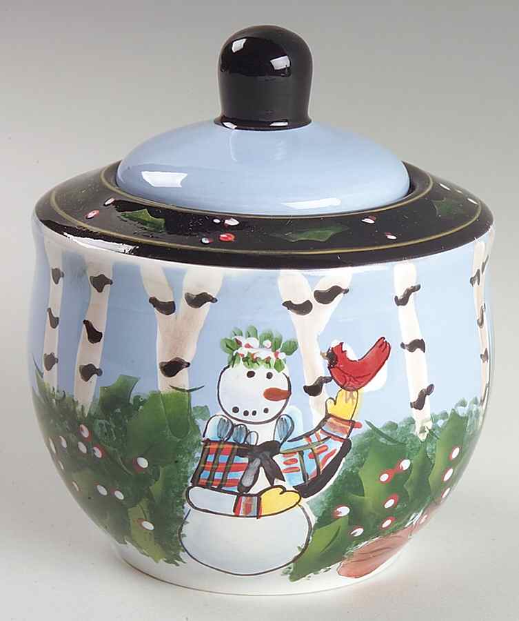Woodland Friends Sugar Bowl & Lid by Gibson Designs-1