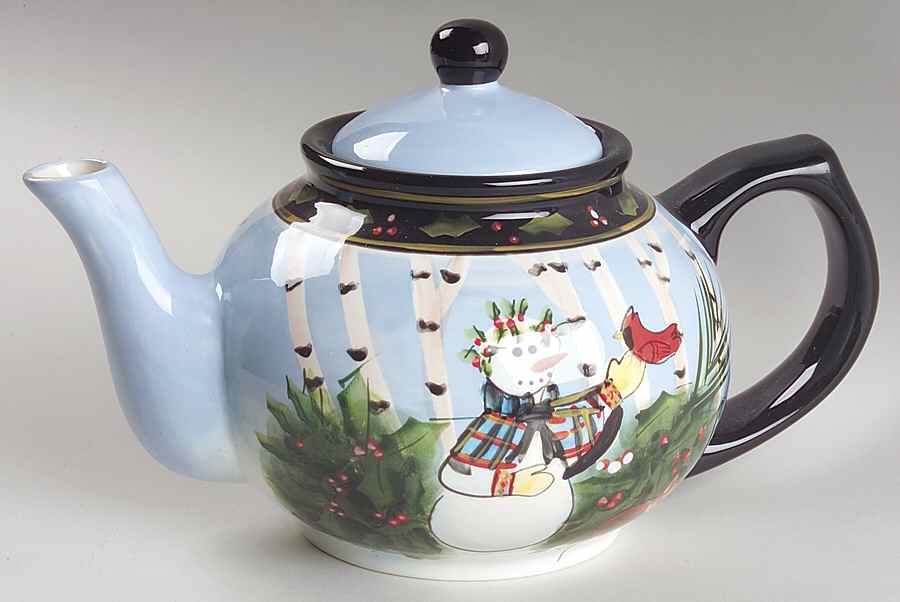 Woodland Friends Teapot & Lid by Gibson Designs-1