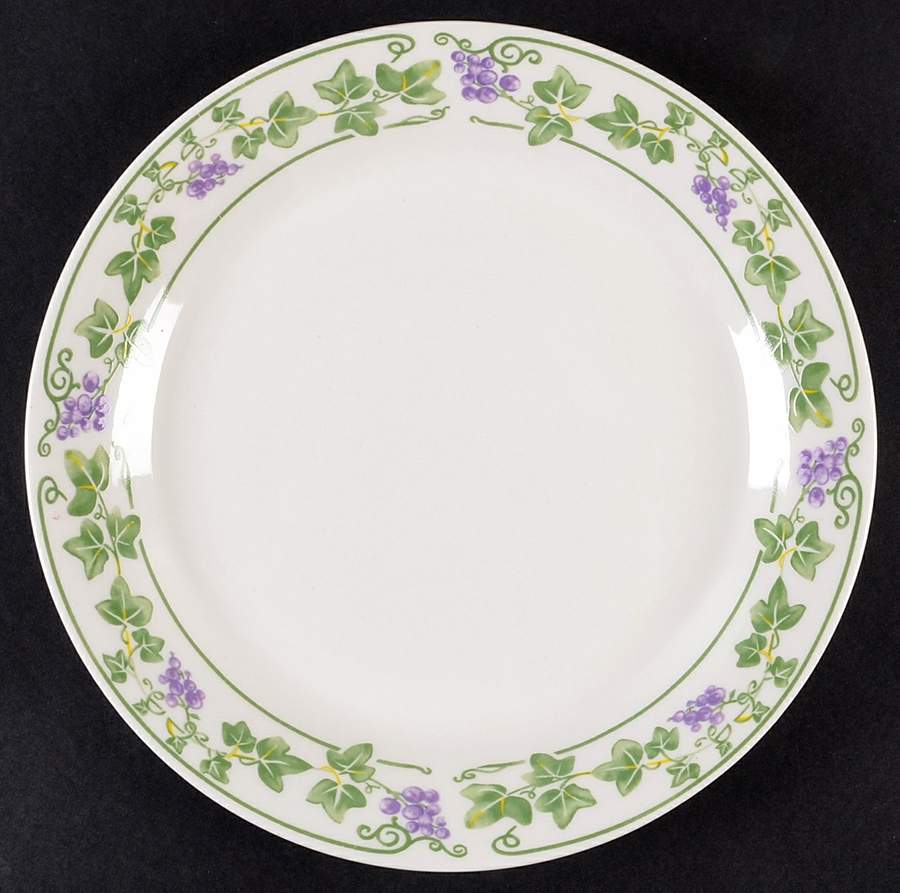 Garden Ivy Luncheon Plate by Gibson Designs-1