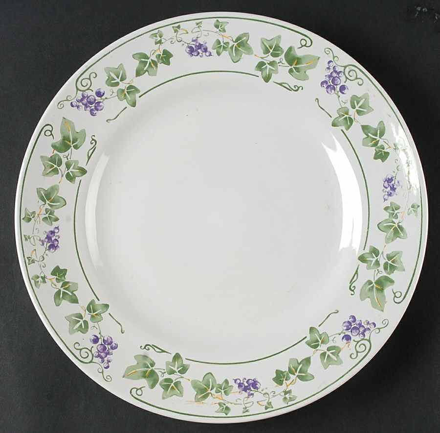 Garden Ivy Dinner Plate by Gibson Designs-1
