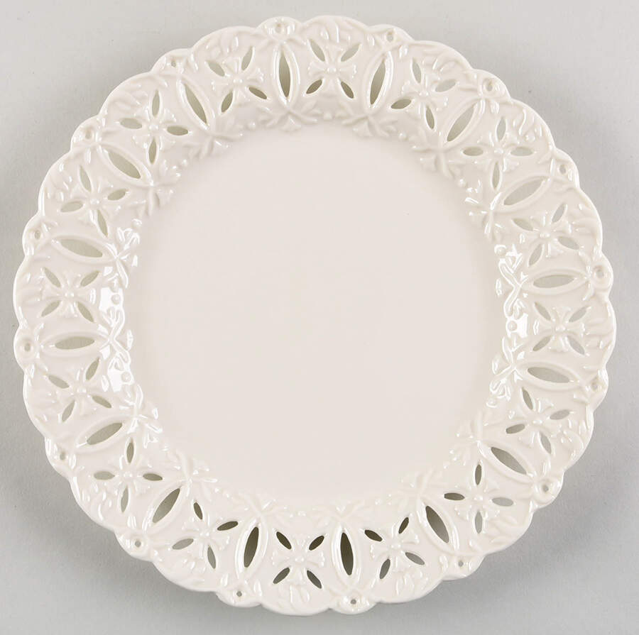 Regal Cream Dinner Plate by Godinger-1