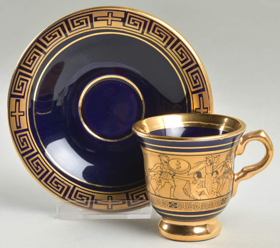 GR13 Demitasse Cup & Saucer Set by Greece-1