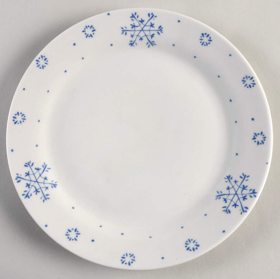 Snow Festival Dinner Plate by Gibson Designs-1