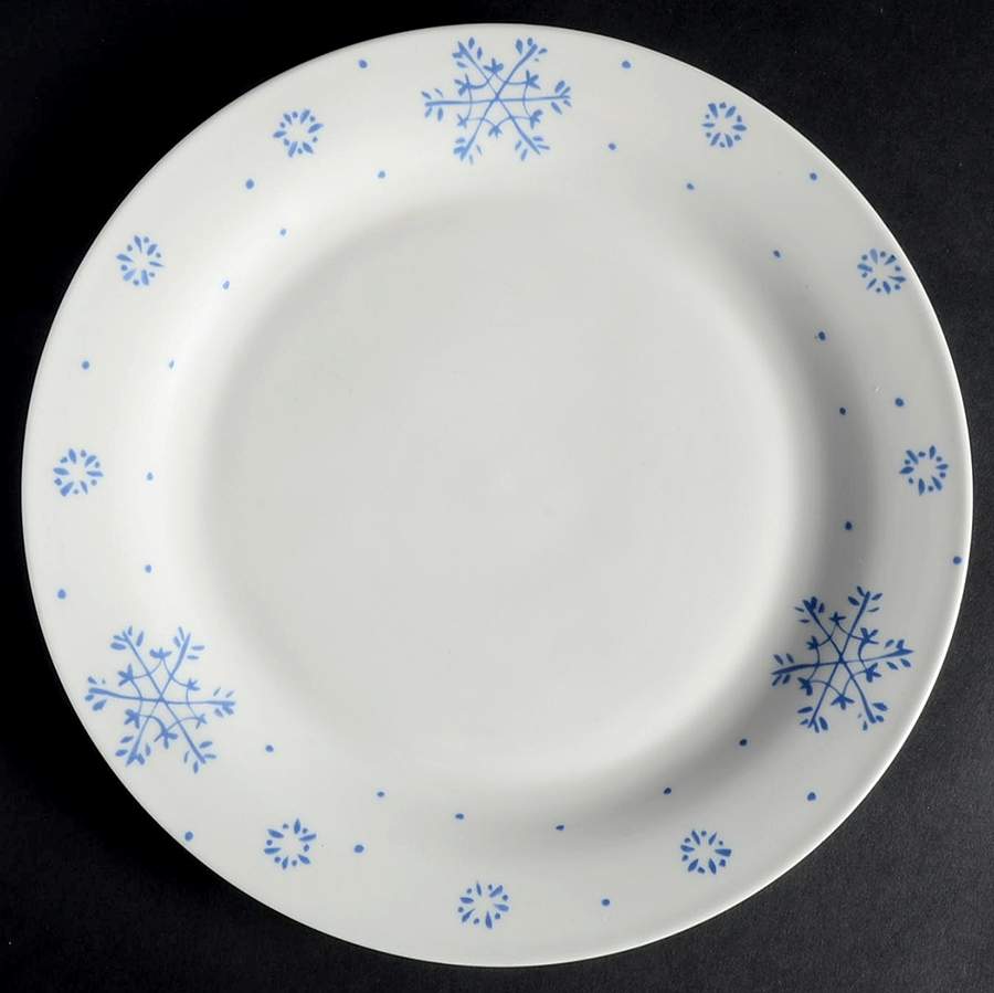 Snow Festival Luncheon Plate by Gibson Designs-1