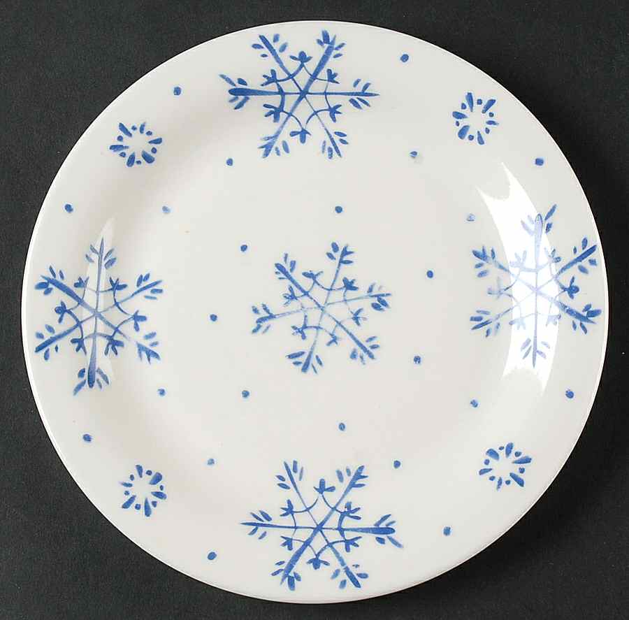 Snow Festival Bread & Butter Plate by Gibson Designs-1
