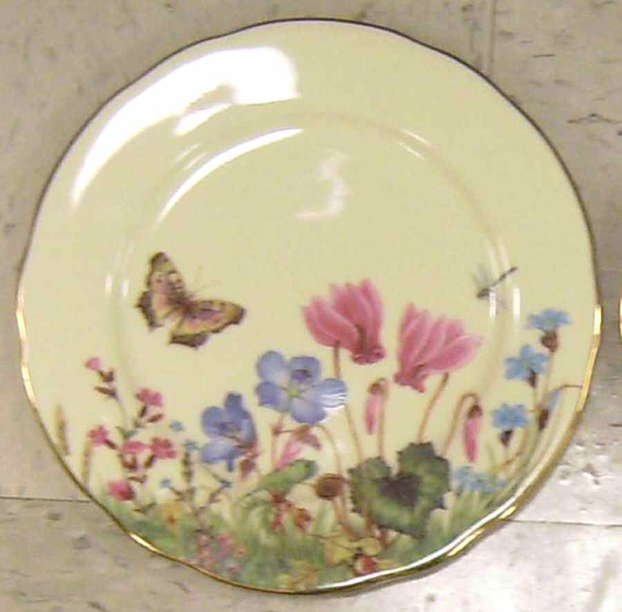 Meadow Salad/Dessert Plate by Gracie Bone China-1
