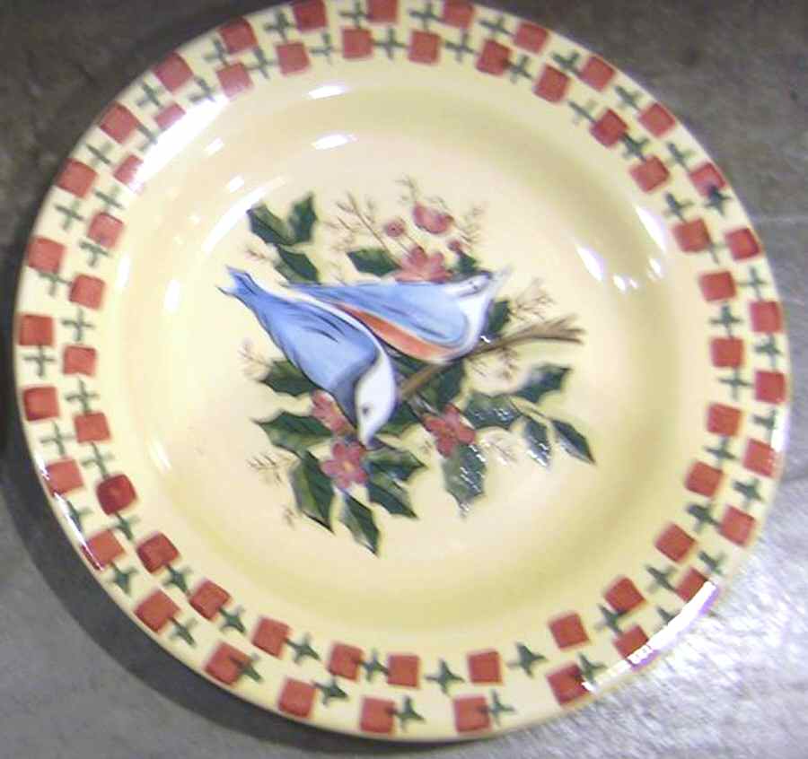 Season Embrace Accent Luncheon Plate by Gibson Designs-1