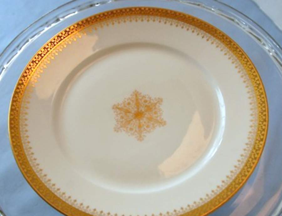 GUE629 Dessert/Pie Plate by WM Guerin-1