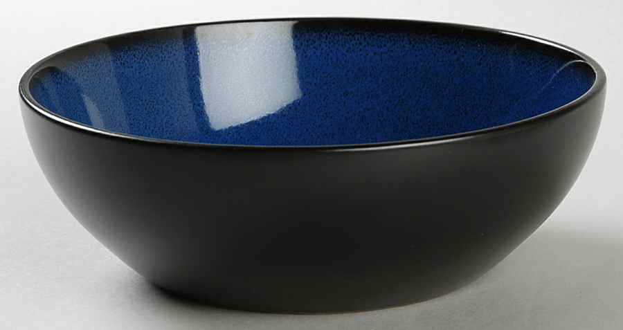 Antica Roma Blue Soup/Cereal Bowl by Gibson Designs-1