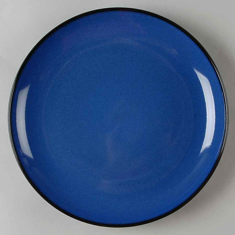 Antica Roma Blue Dinner Plate by Gibson Designs-1