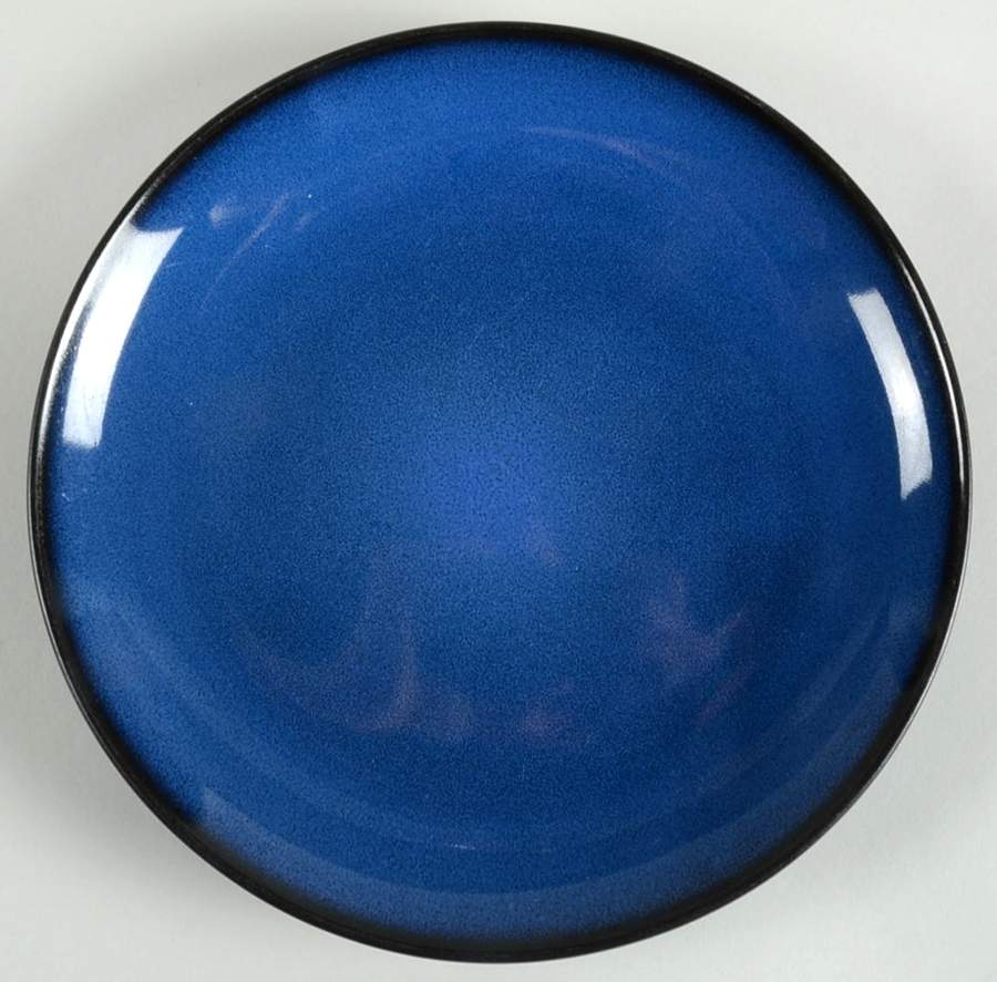 Antica Roma Blue Salad Plate by Gibson Designs-1