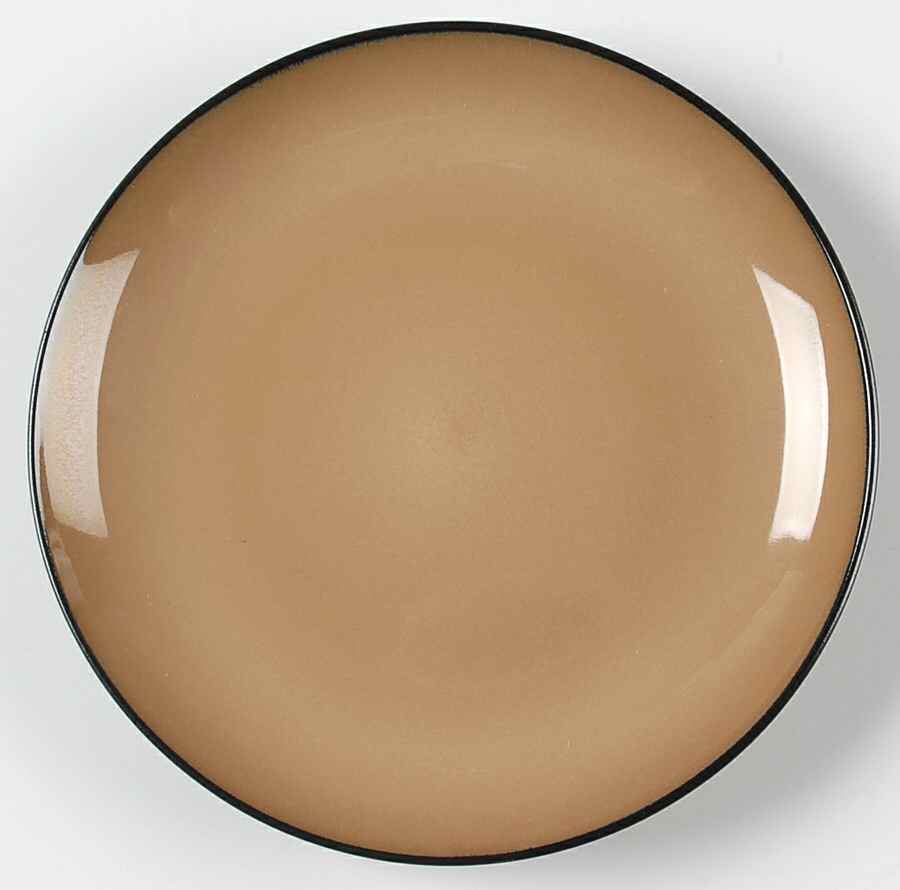 Antica Roma Taupe Salad Plate by Gibson Designs-1