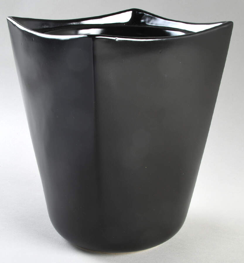 Soho Lounge Red Large Canister No Lid by Gibson Designs-1
