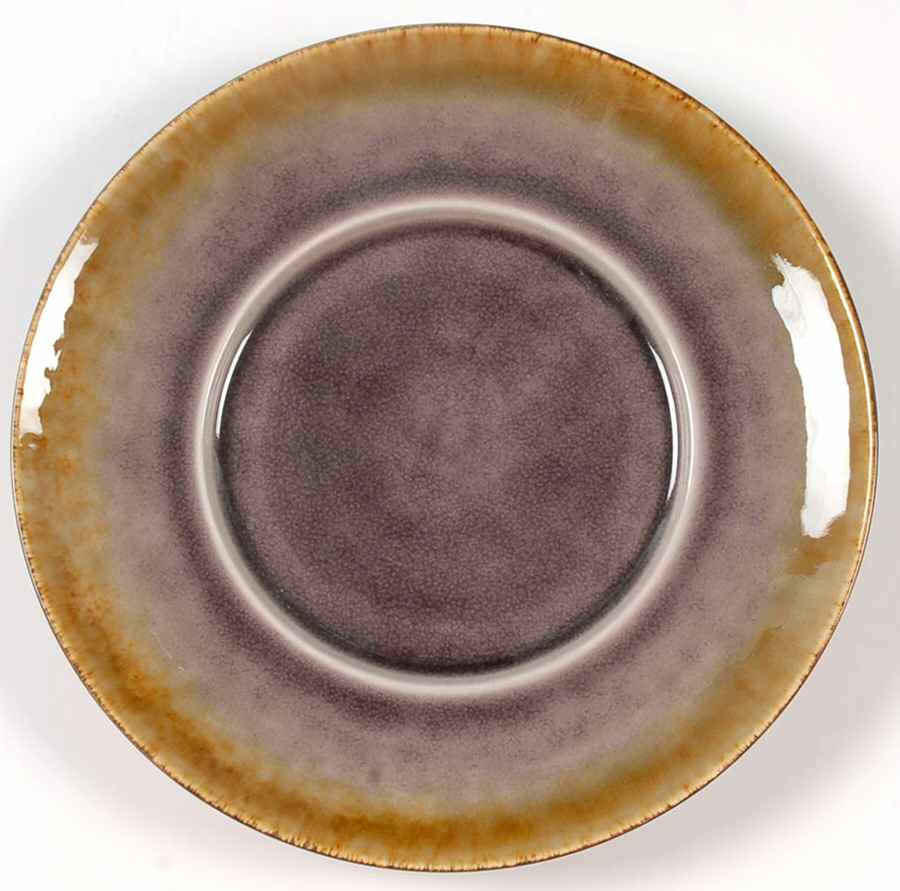 Earth Retreat Violet Salad Plate by Gibson Designs-1