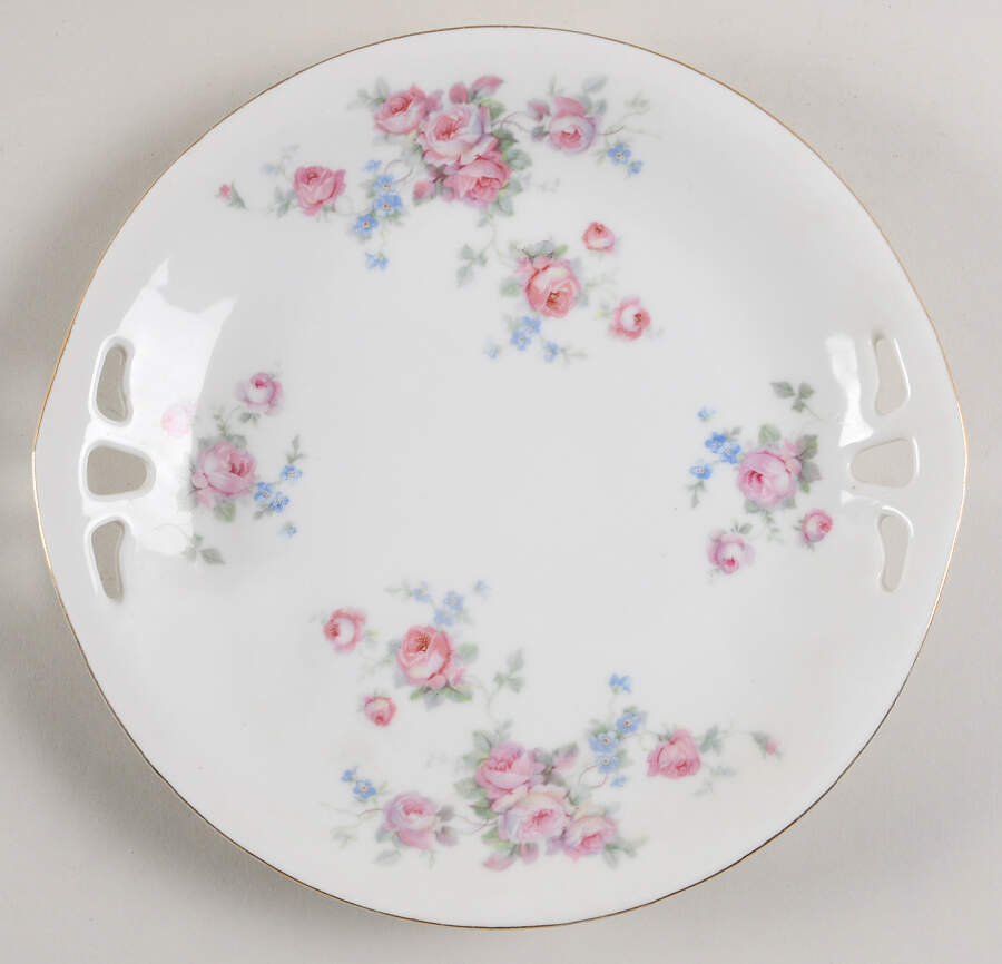 Roman V Handled Cake Plate by Germany-1