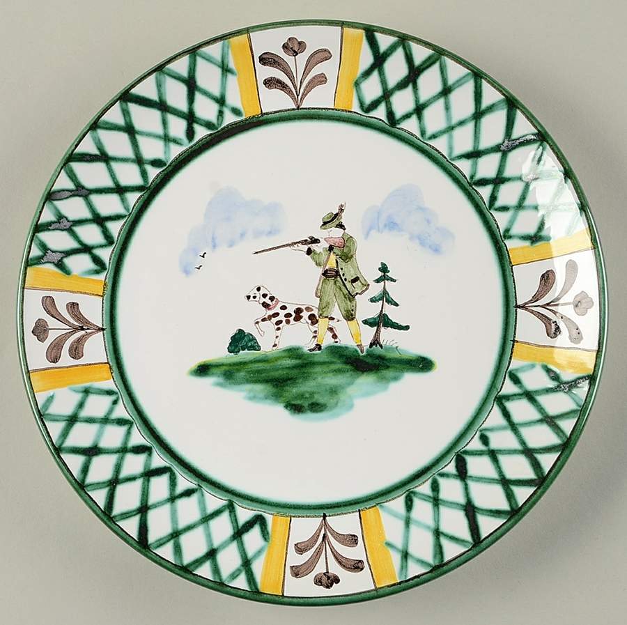 Hunter's Delight (Coupe, Smooth) Dessert/Pie Plate by Gmundner Austria-1