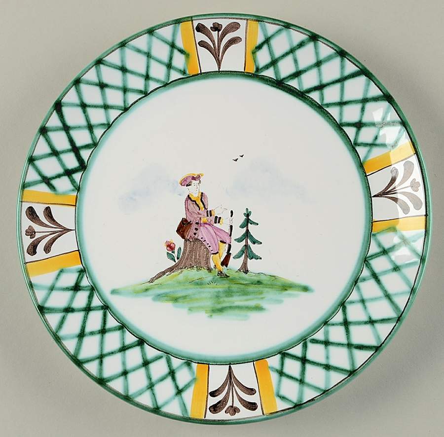 Hunter's Delight (Coupe, Smooth) Dessert/Pie Plate by Gmundner Austria-1