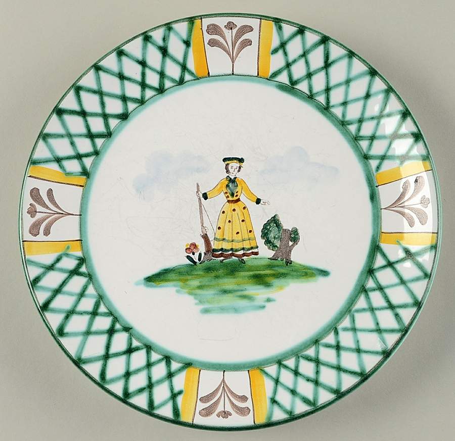 Hunter's Delight (Coupe, Smooth) Dessert/Pie Plate by Gmundner Austria-1