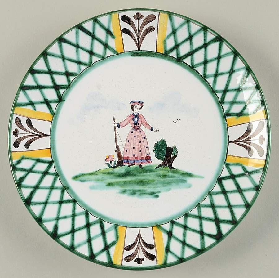 Hunter's Delight (Coupe, Smooth) Dessert/Pie Plate by Gmundner Austria-1